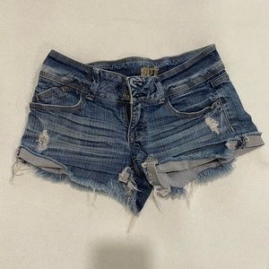 Sneak peek SMALL Jean shorts